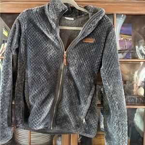 Columbia Dark Gray full zip  Jacket